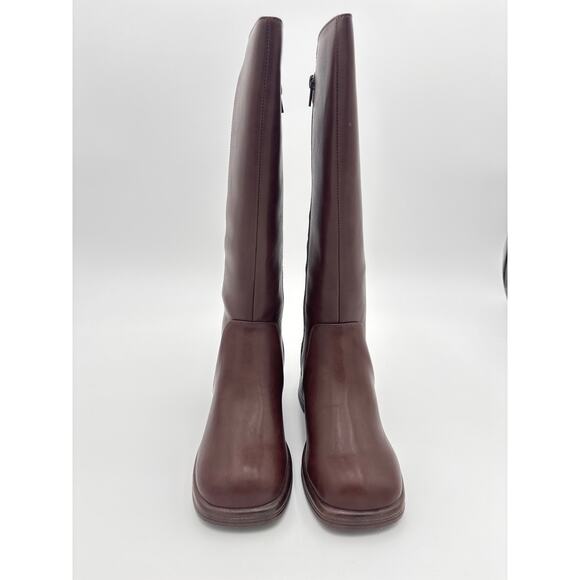 Steve Madden Girls Riding Boots Brown Size 2 - Picture 4 of 8